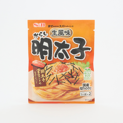 S&B Spaghetti Sauce Spicy Cod Roe, 2 servings