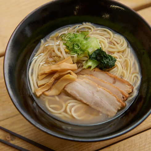 Garlic Soy Sauce Ramen with Monohon noodle