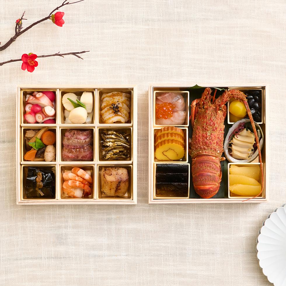 Two-Tiered Osechi 慶 Yorokobi (for 2-3 people, Frozen)