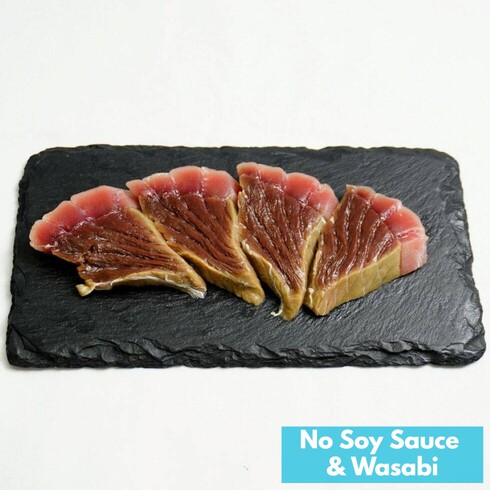 Salted Bluefin Tuna Dark Meat (Sashimi) 4pcs/75-85g by Nobu Sakaguchi (15 years at a Michelin starred) ※Click for details