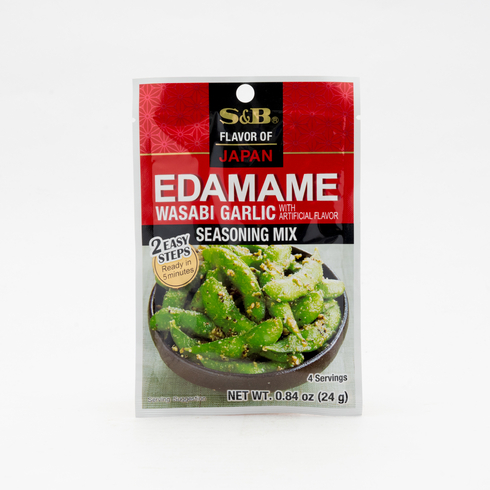 S&B Wasabi Garlic Edamame Seasoning Mix