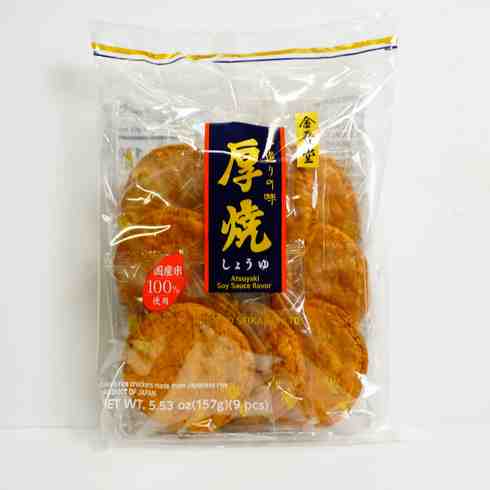 Kingodo Soy Sauce Rice Crackers 157g