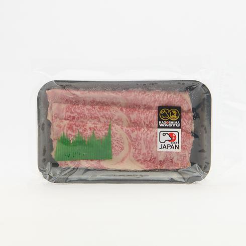 Japanese A5 Kagoshima Rib Eye Wagyu Beef Shabu Shabu Slice 100g