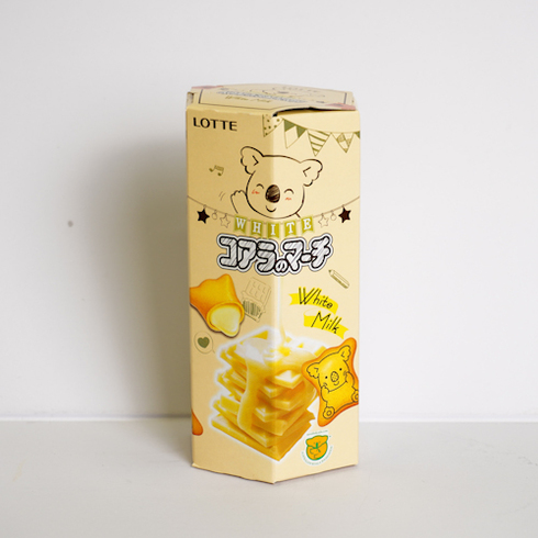 Lotte Koala's March White Cream Filled Biscuits 37g