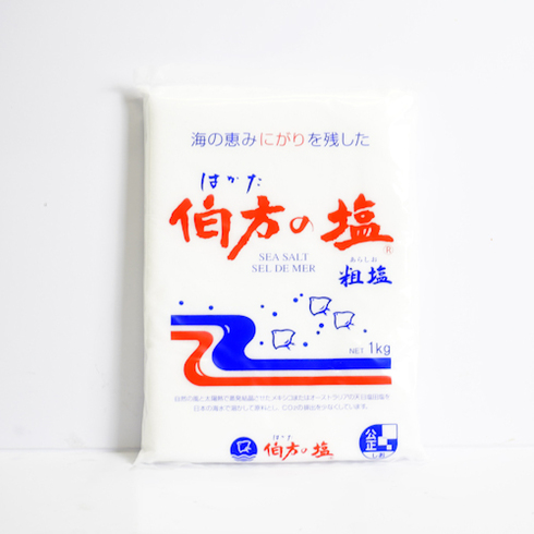 伯方の塩 粗塩 1kg