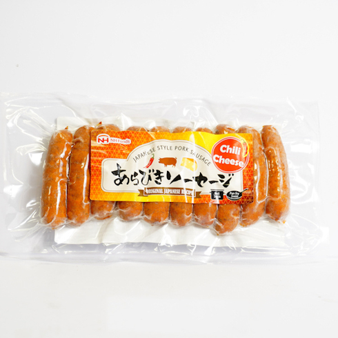Japanese Pork Sausage with Chili Cheese (10 pieces)