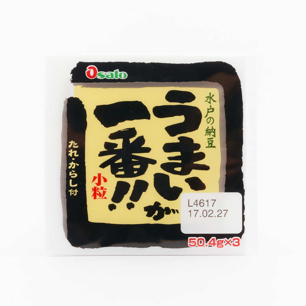 オーサト 納豆 うまいが一番 3パック