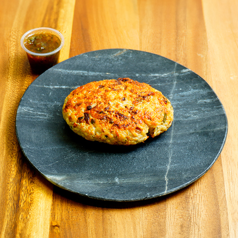 Chicken Hamburg Steak With Shiso Sauce