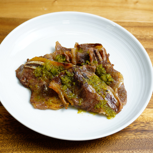 Beef Short Rib with Lemon salt sauce (without Rice)