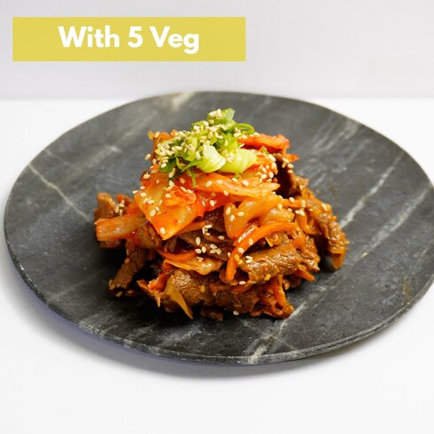  Japanese Style Beef Bibimbap Bowl (+5 veg)