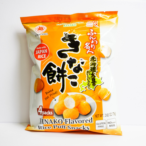 Echigo Seika Funwari Meijin Kinako Mochi 75g