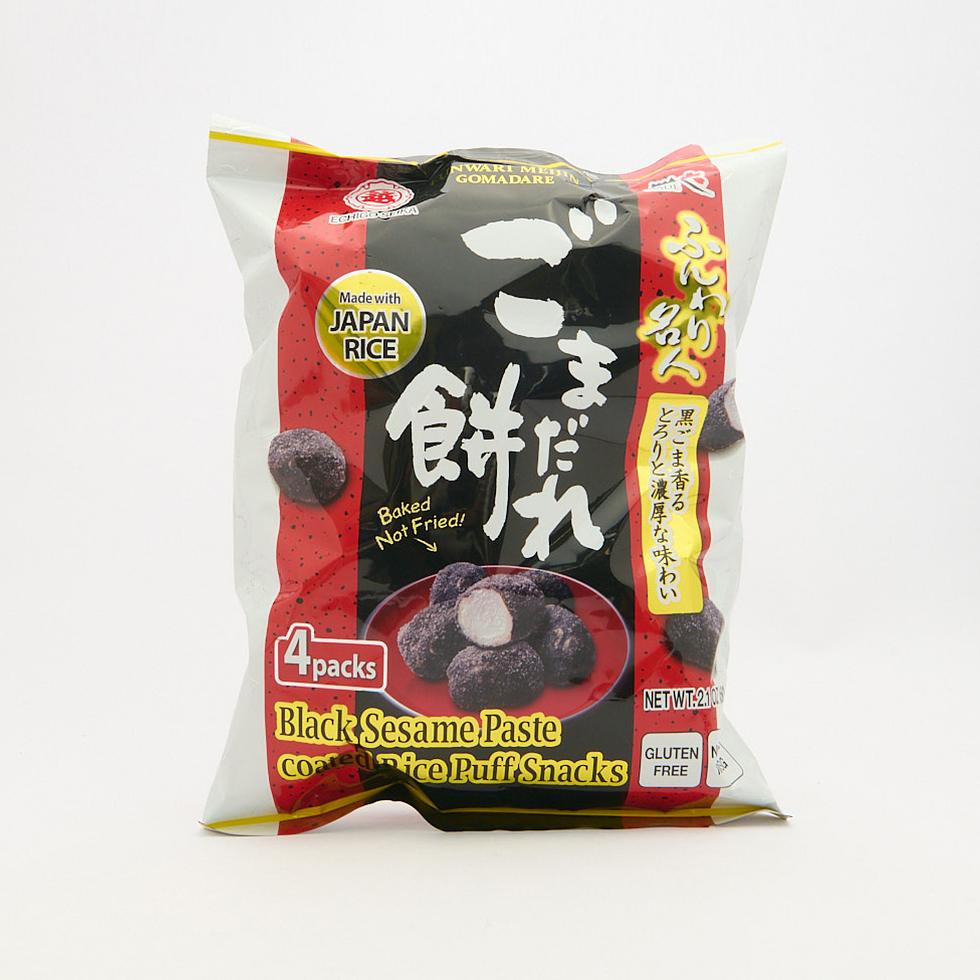 Echigo Seika Funwari Meijin Sesame Sauce Rice Cake Snacks 60g