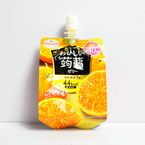 たらみ おいしい蒟蒻ゼリー みかん味 150ml