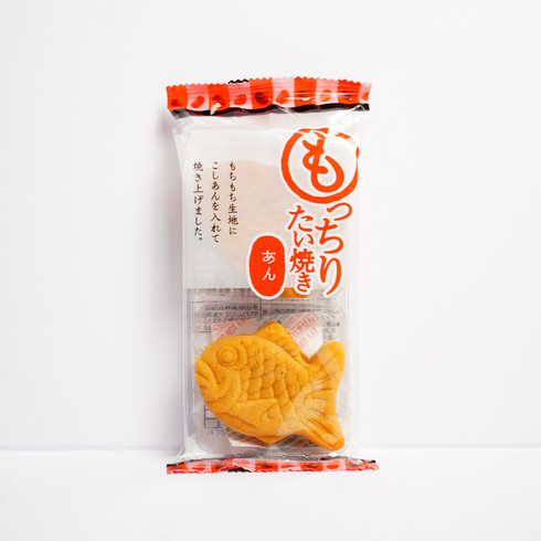 Soft and Fluffy Taiyaki with Sweet Red Bean Paste (2 pieces)