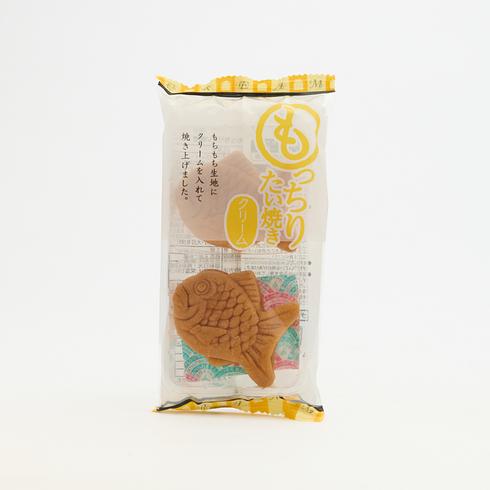 Soft and Chewy Taiyaki with Cream Filling (2 pieces)