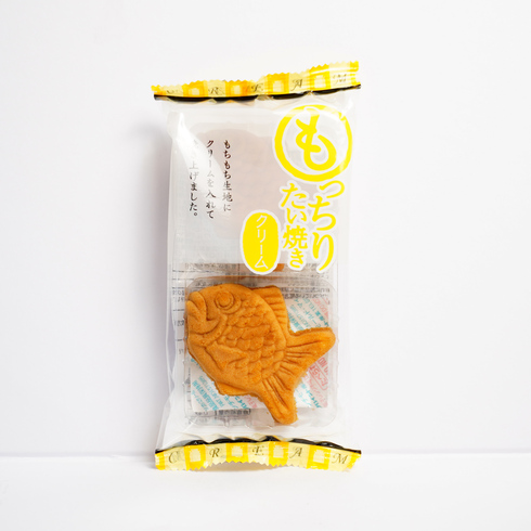 Soft and Chewy Taiyaki with Cream Filling (2 pieces)