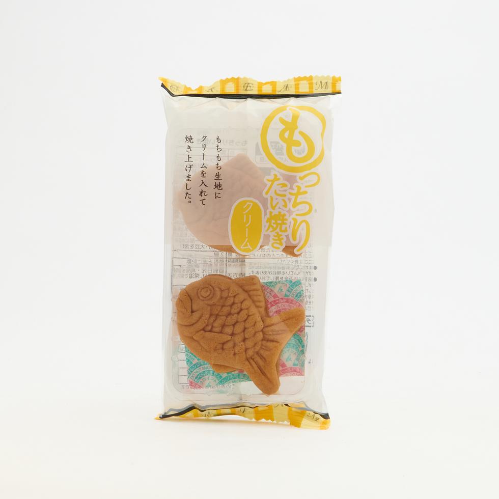 Soft and Chewy Taiyaki with Cream Filling (2 pieces)