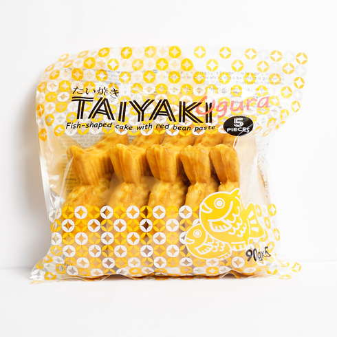  Frozen Taiyaki(Fish-shaped Pancake with Red Bean) 90g×5