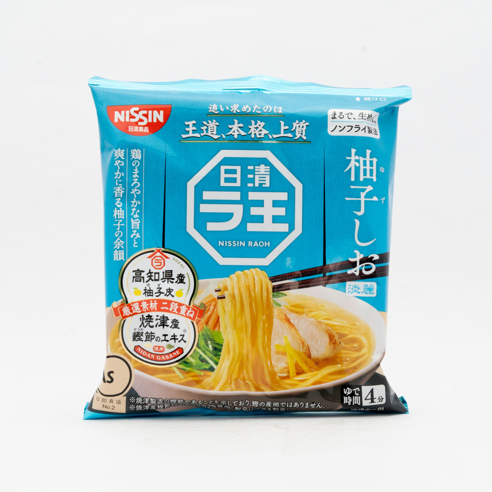 日清 ラ王 柚子しお シングルパック 93g