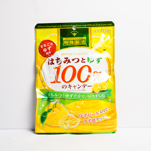 100% Honey and Yuzu Candy 51g
