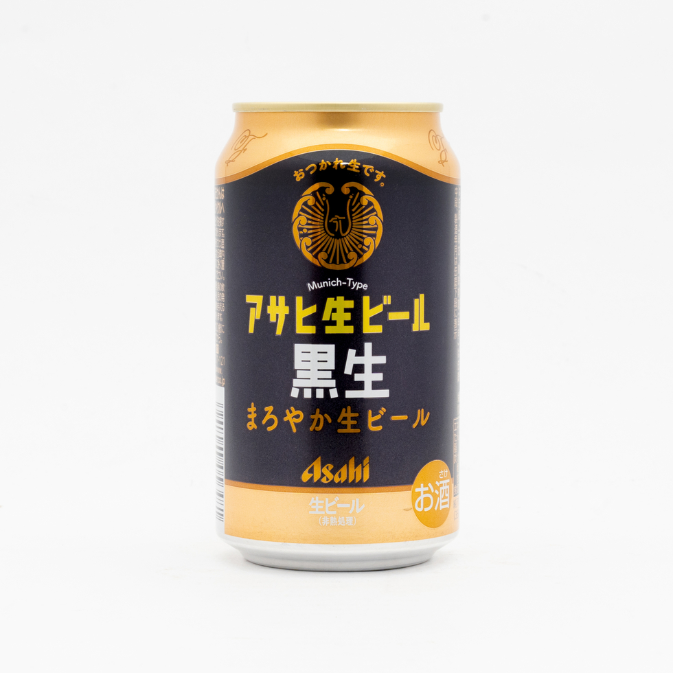 朝日 黑生 生啤酒 350毫升