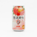 朝日 奢華榨取 氣泡酒 水蜜桃 350毫升