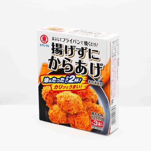 ヒガシマル 揚げずにからあげ鶏肉調味料 15g×3