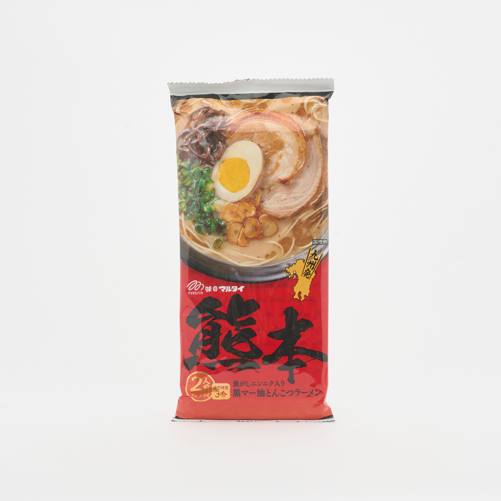 マルタイ 熊本黒マー油とんこつラーメン 186g | ITEMS | WASO｜日本食