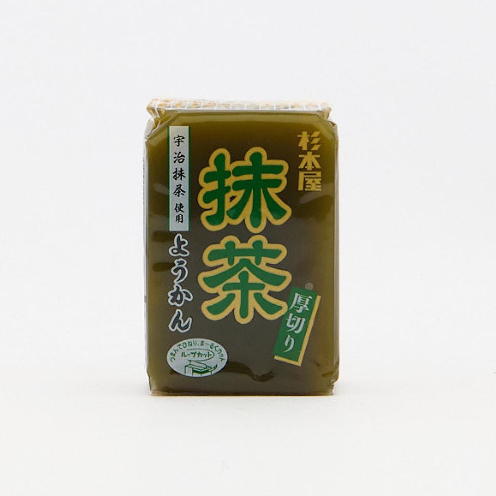 杉本屋 厚切羊羹 抹茶味 150克