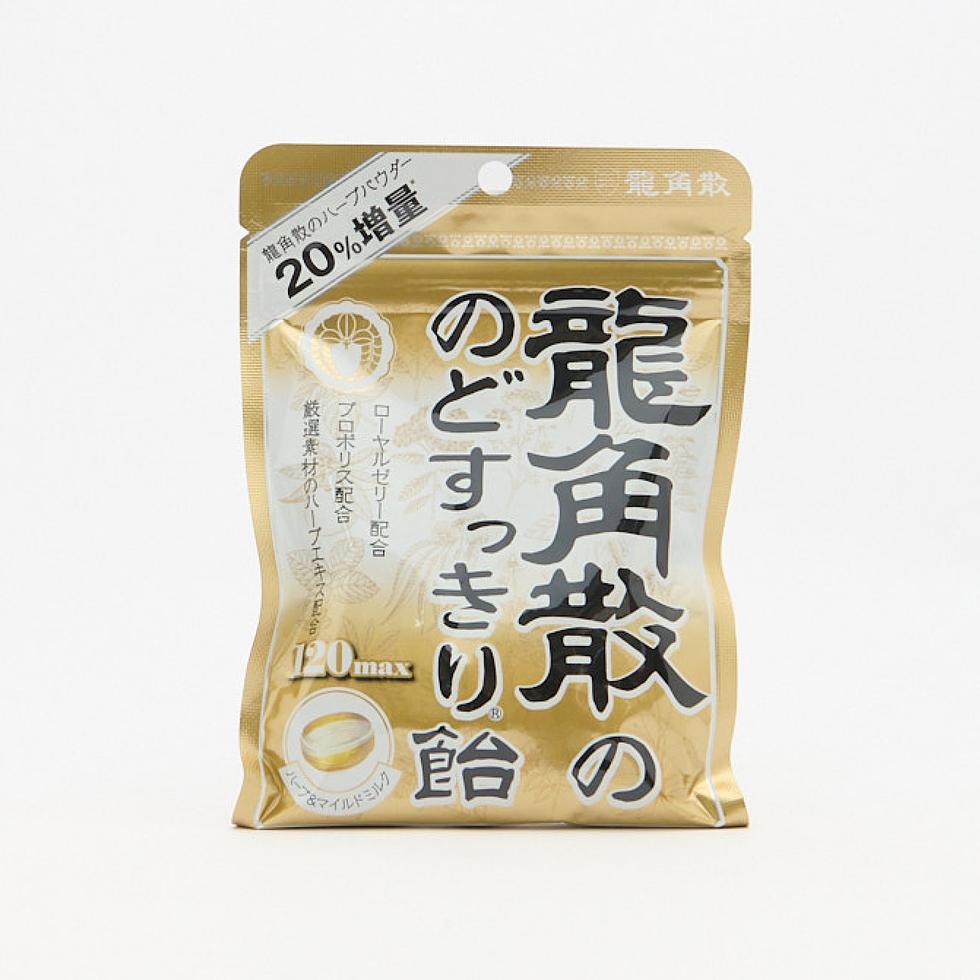 龍角散 清涼喉糖 120粒 袋裝 88克