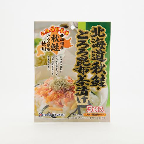 北海道秋鮭・とろろ昆布茶漬け 24g