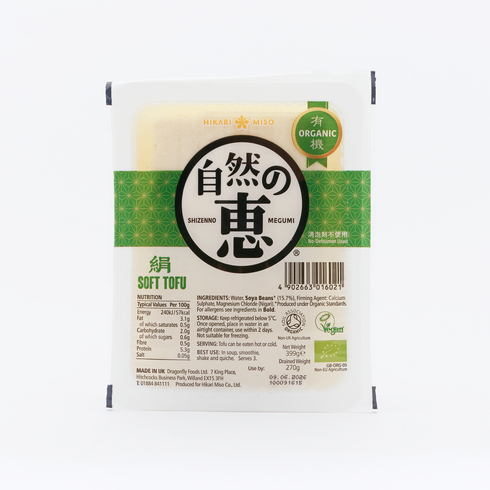 Hikari Organic Tofu Soft 399g (Dw270g)