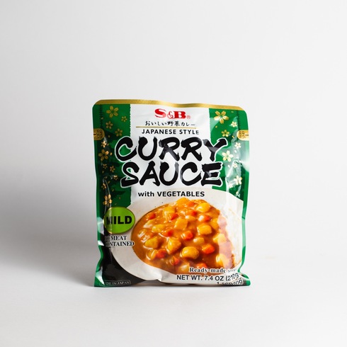 S&B ベジタブルカレーソース マイルド 210g