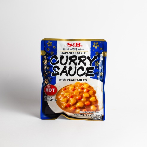 S&B 蔬菜咖喱醬 辣味 210克