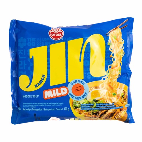 OTTOGI Jin Ramen Single pack (Mild) 120g