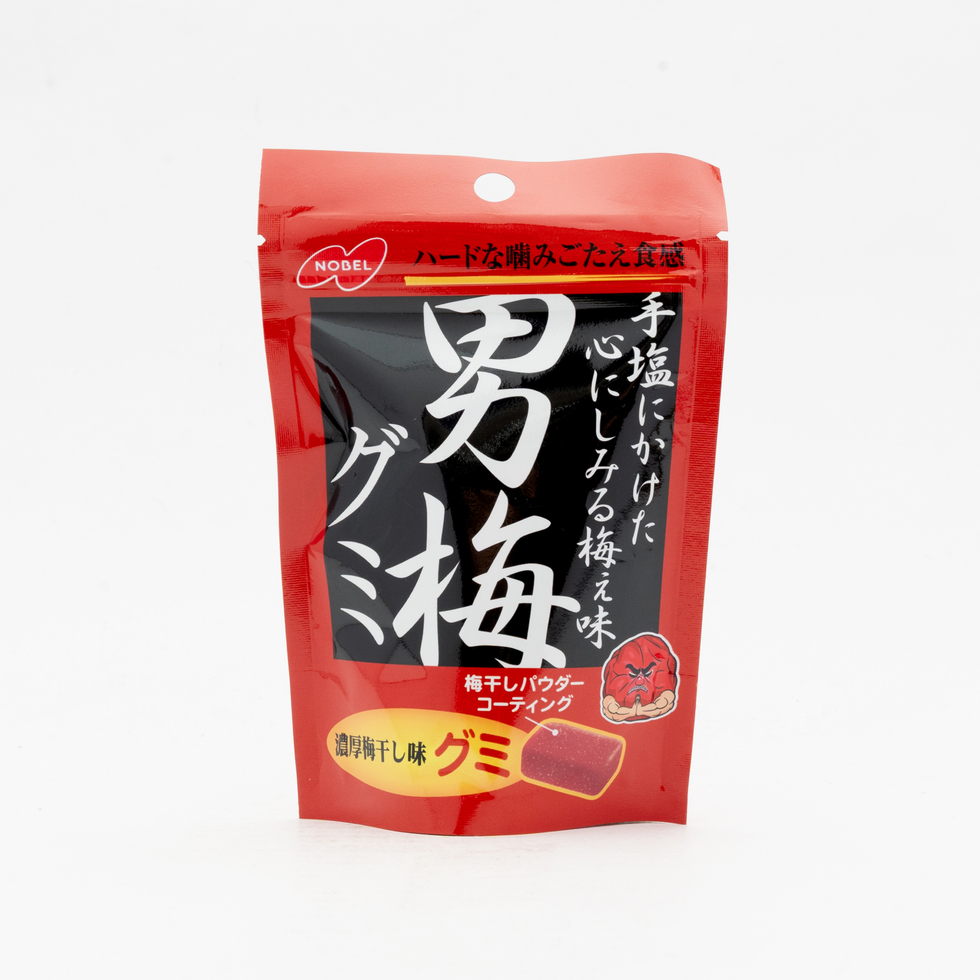 Nobel Otoko Ume Plum Gummy 38g