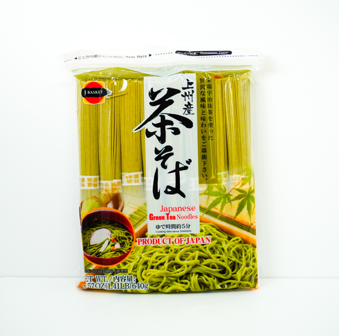 上州 茶香蕎麥麵 640克（8食份）