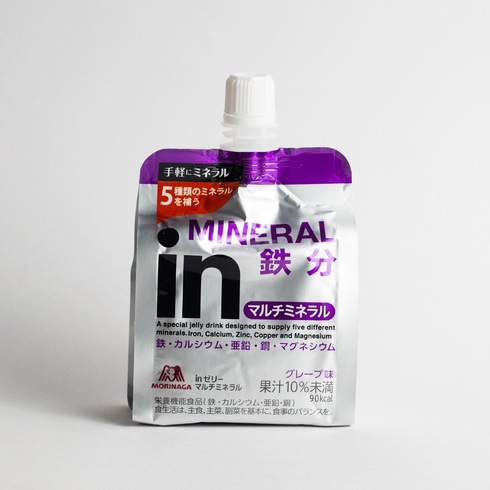 Morinaga In Jelly: Mineral & Iron (Grape Flavour)