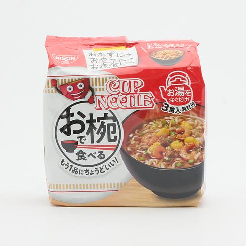 Nissin Bowl-Served Cup Noodles 3 Pack