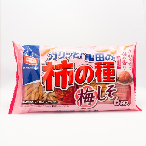 Kameda Kakinotane Ume Shiso 6 bags 164g