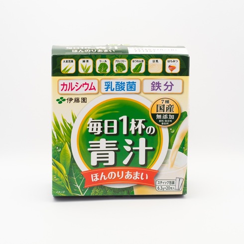 Itoen Powdered One Cup of Green Juice Every Day Soy Milk Mix 20 packets