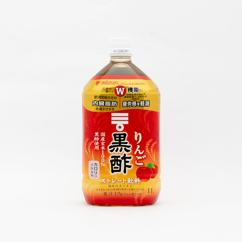 Mizkan Apple Black Vinegar Straight 1L