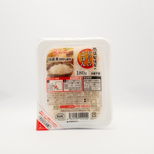Iris Food Oishi Gohan 100% Japanese Rice (Instant Rice) 180g