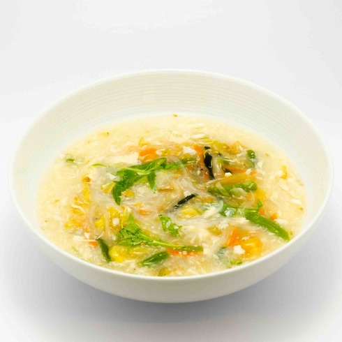 Vegetables Chinese Glass Noodles Soup