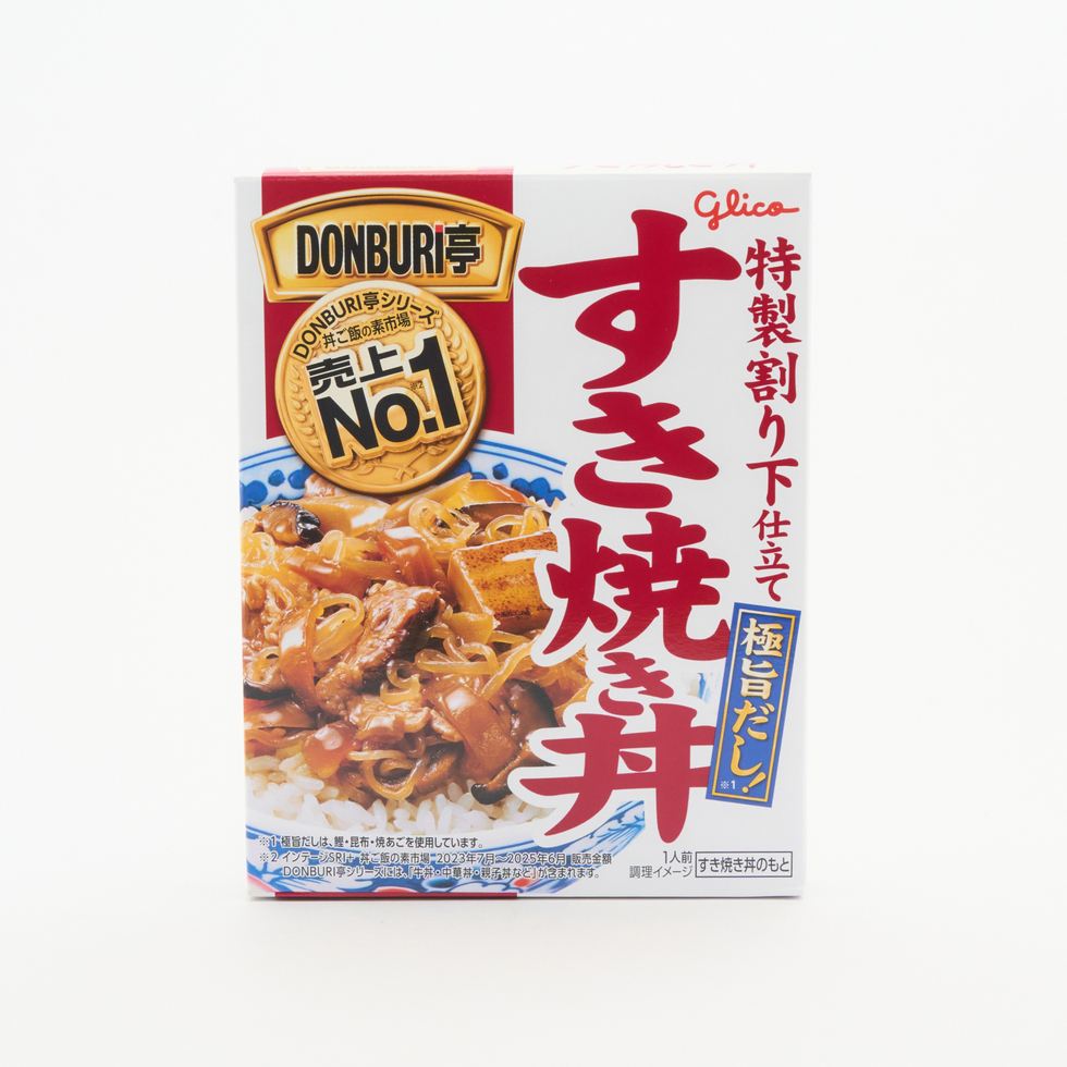 Glico Donburi-Tei Sukiyaki-Don 170g
