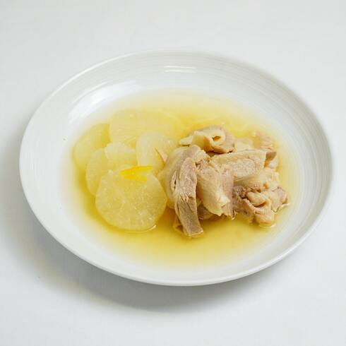 Yuzu Salt Pork Belly with Mooli Daikon