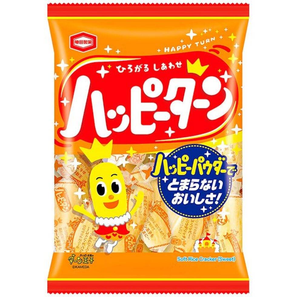 Kamedaseika Happy Turn Soft Rice Crackers