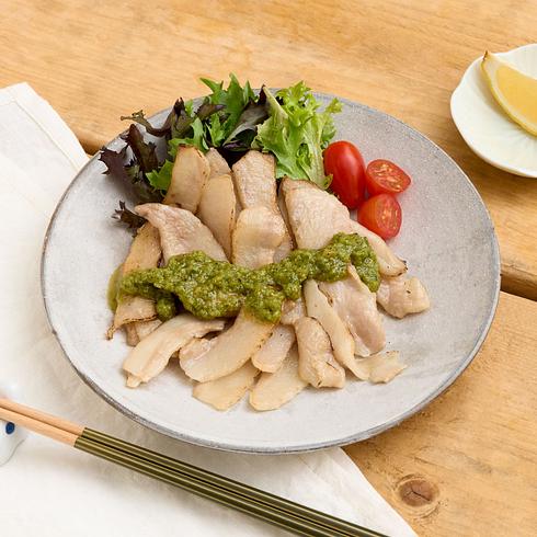 Pork Jowl with Lemon Salt Sauce
