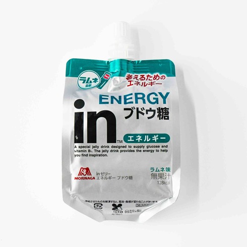 Morinaga in Jelly: Energy Glucose (Ramune Flavor)