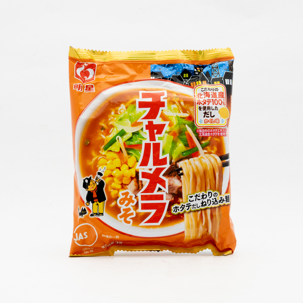 明星チャルメラ みそラーメン シングルパック 99g